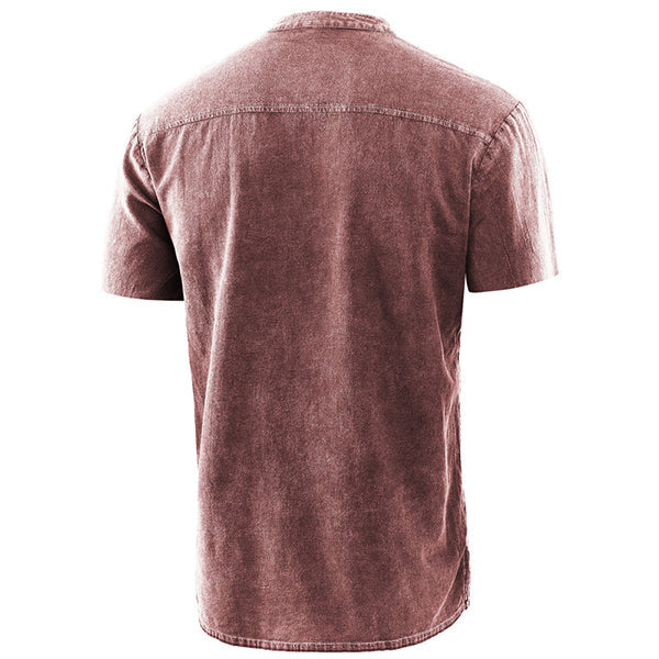 Medieval Short Sleeve Lace-Up Tunic
