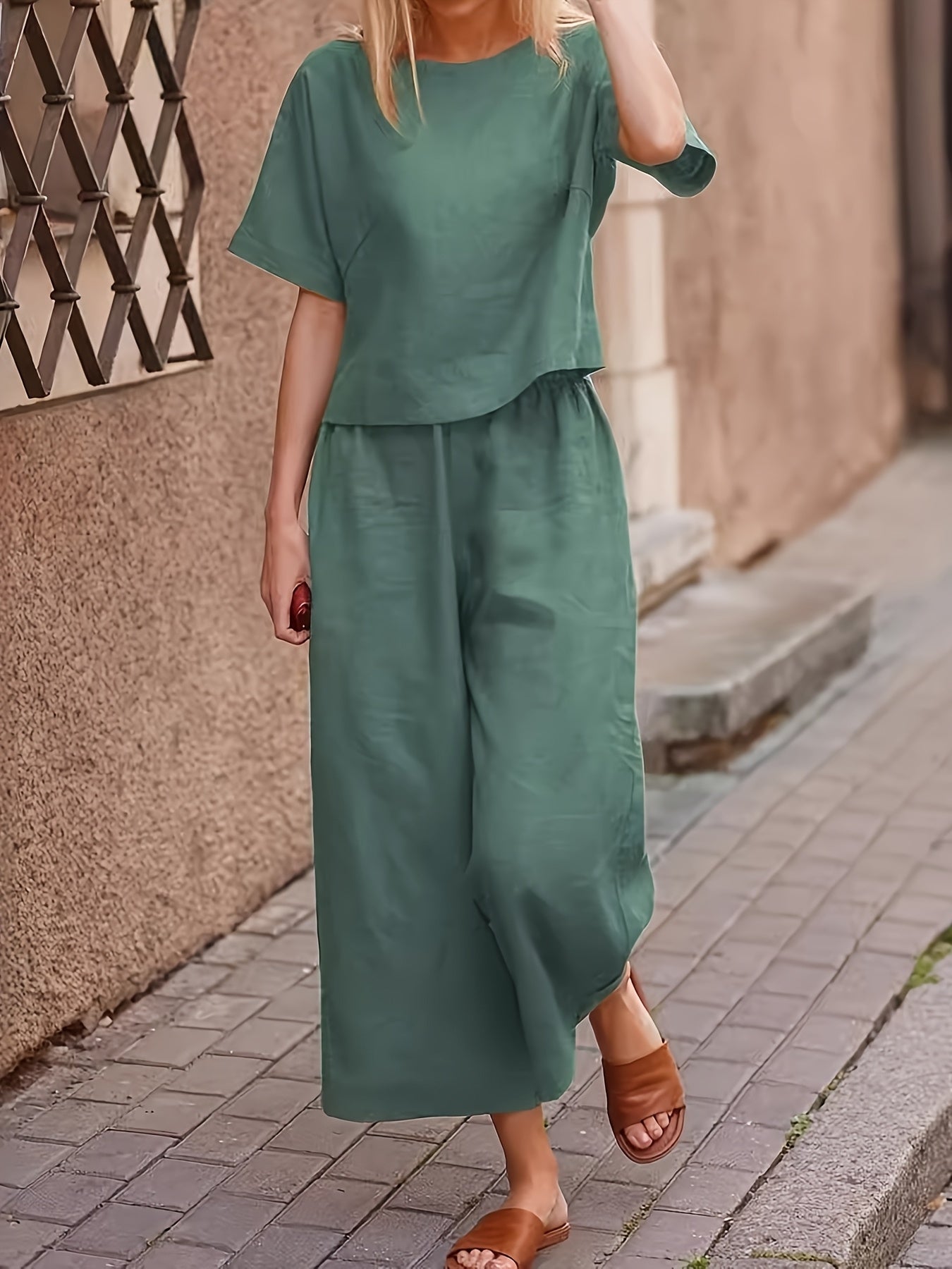 Elaris Wide-Leg Set
