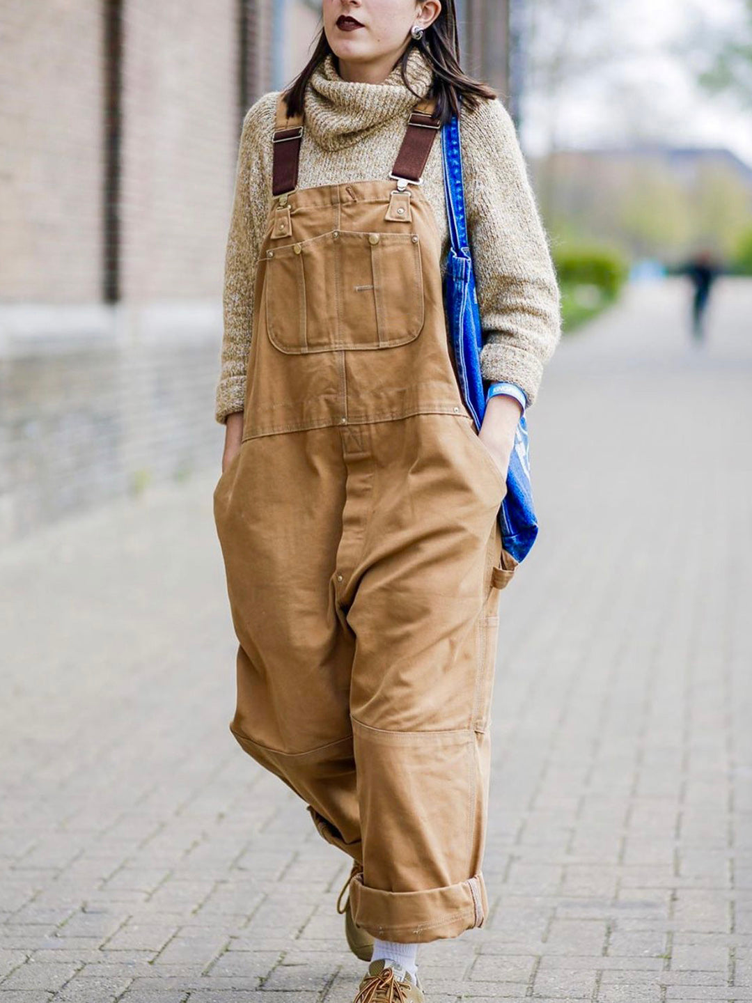Lucia Canvas Work Overalls