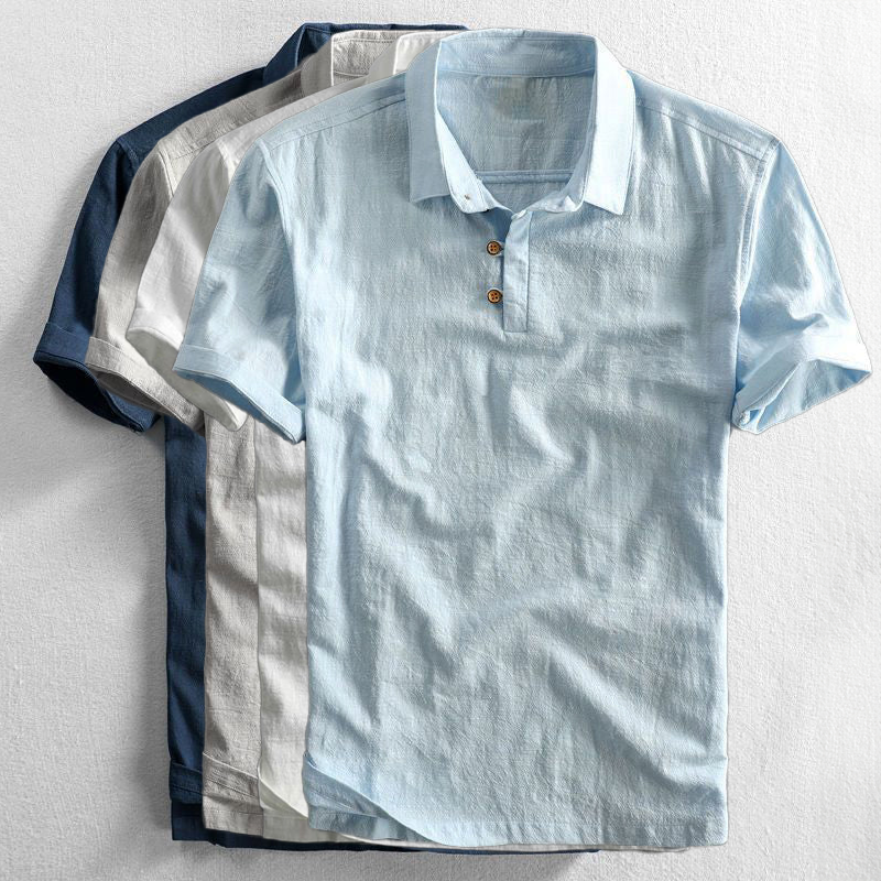 Florent Linen Polo