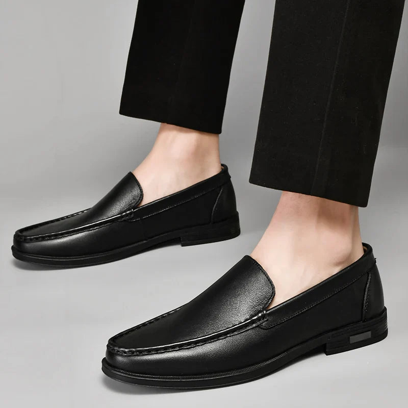 Massimo Luxe Leather Loafers