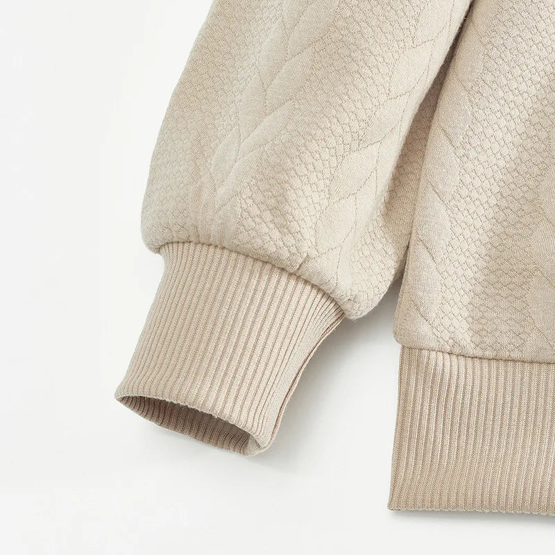 Knitted Comfort Zip-Up Sweater