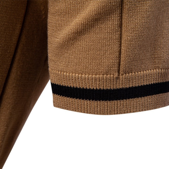 Dante Knit Zip Polo
