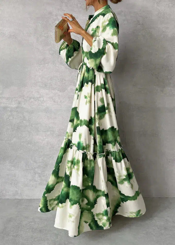 Selena V-Neck Maxi Dress