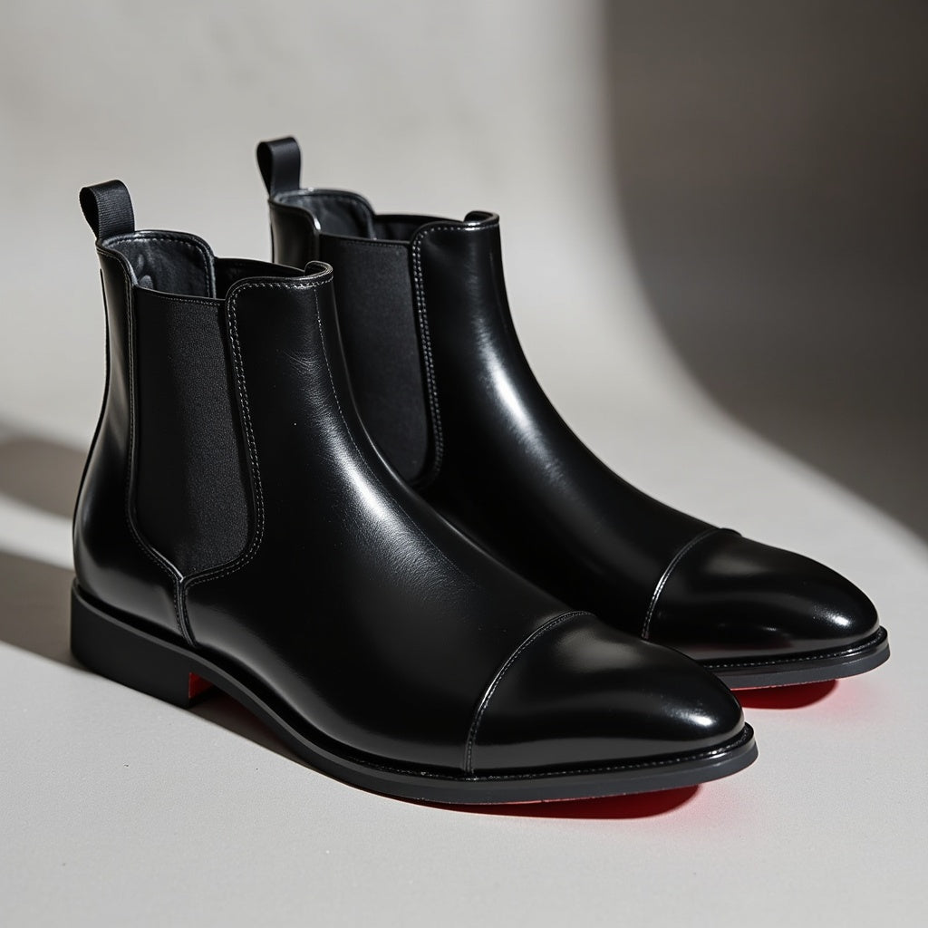 Dario Leather Chelsea Boots