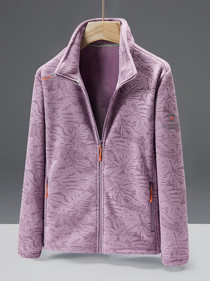 Ember Fleece Mock-Neck Jacket