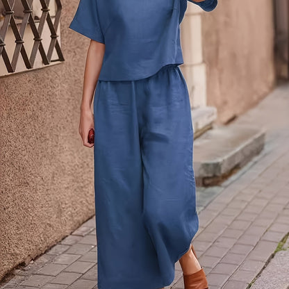 Elaris Wide-Leg Set