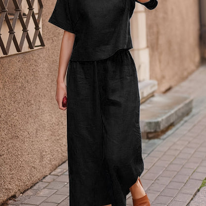 Elaris Wide-Leg Set