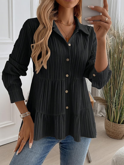 Elora Button Shirt