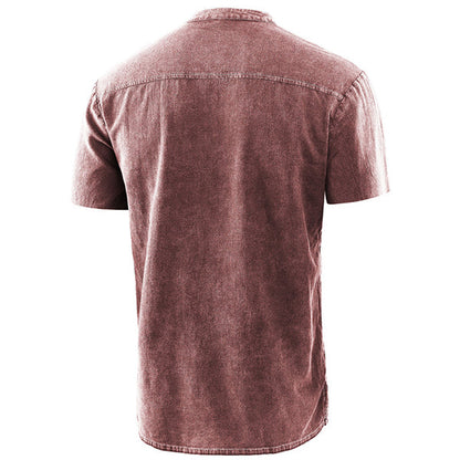 Medieval Short Sleeve Lace-Up Tunic