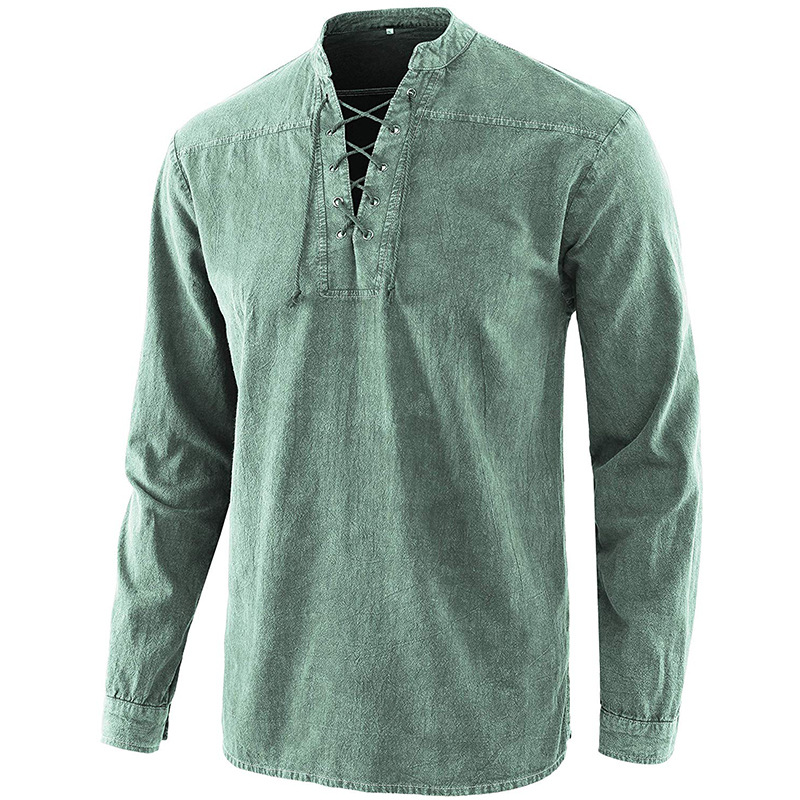 Ethan Medieval Lace-Up Tunic