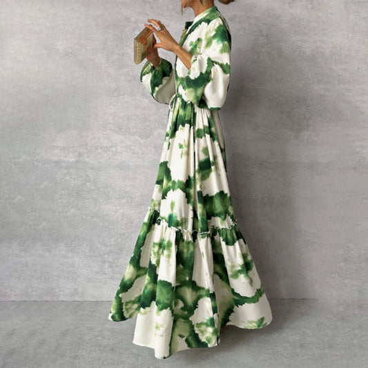 Selena V-Neck Maxi Dress