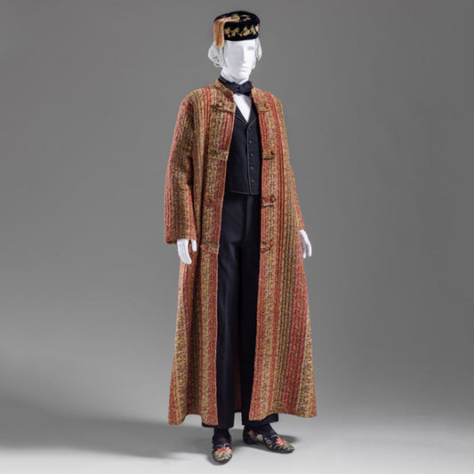 England 1880s At-home Smoking Robe