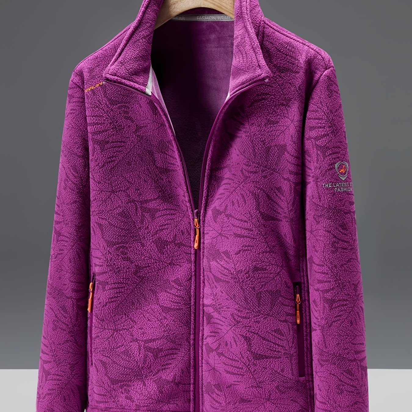 Ember Fleece Mock-Neck Jacket