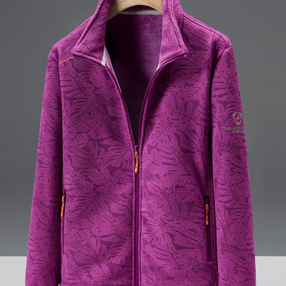 Ember Fleece Mock-Neck Jacket