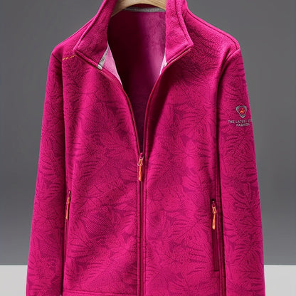 Ember Fleece Mock-Neck Jacket