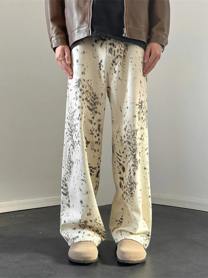 Zarella Vintage Leopard Denim