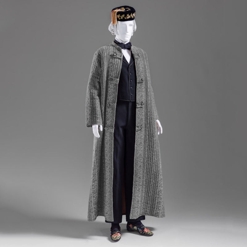 England 1880s At-home Smoking Robe