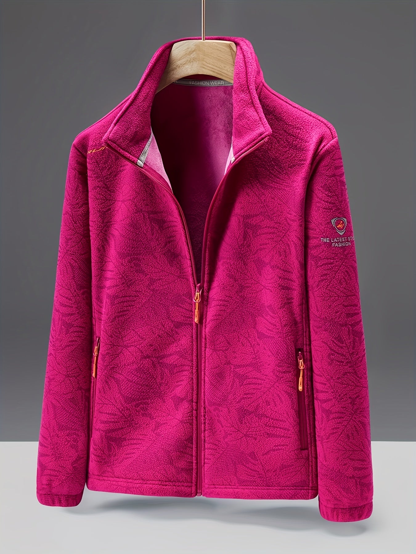 Ember Fleece Mock-Neck Jacket
