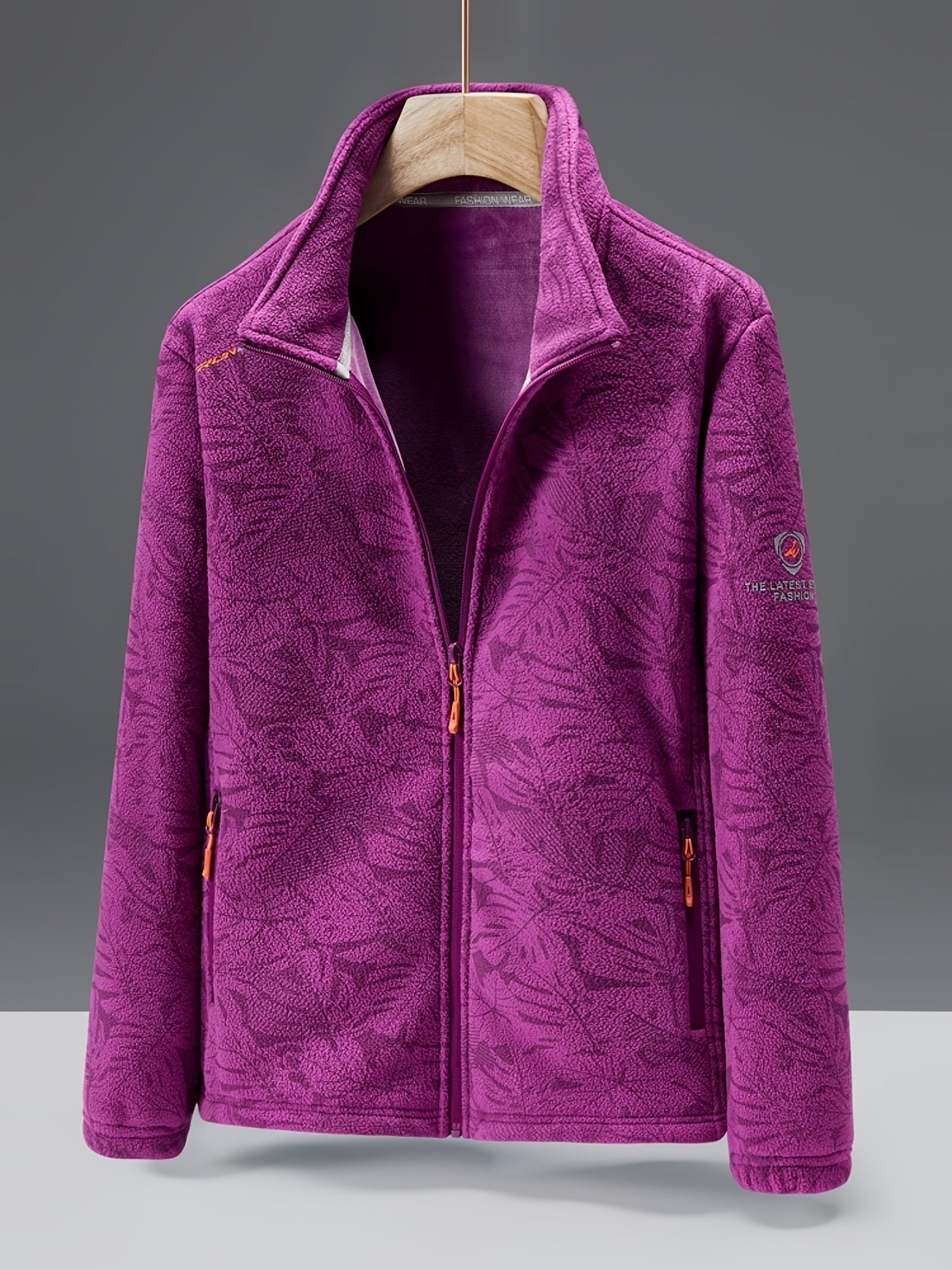 Ember Fleece Mock-Neck Jacket