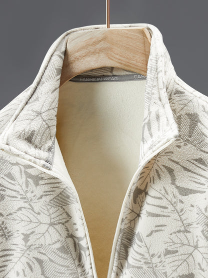 Ember Fleece Mock-Neck Jacket