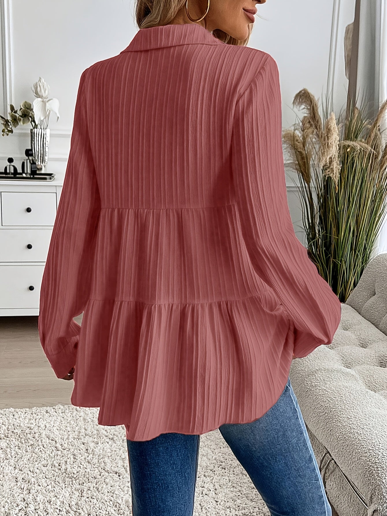 Elora Button Shirt