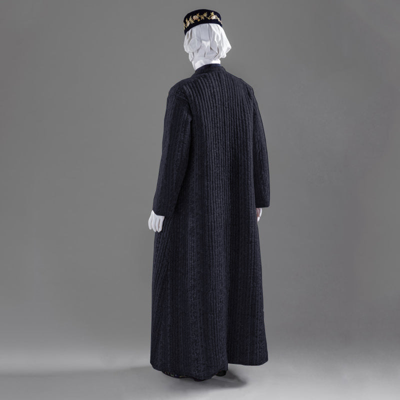 England 1880s At-home Smoking Robe
