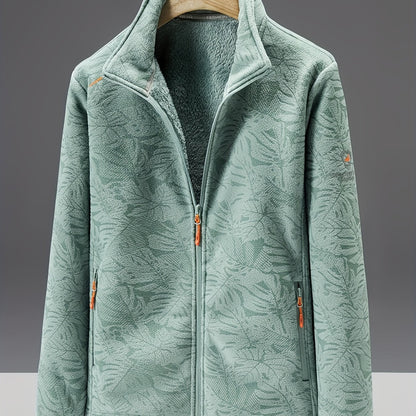 Ember Fleece Mock-Neck Jacket