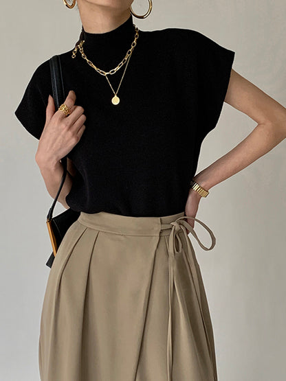 Livia Tricot Knit Vest