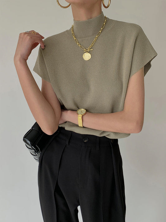 Livia Tricot Knit Vest