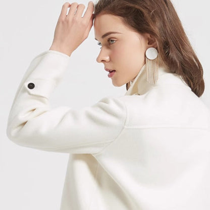Noria Asymmetrical Wool Jacket