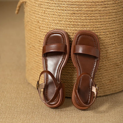 Aria Low Heel Sandals