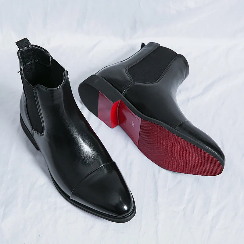 Dario Leather Chelsea Boots
