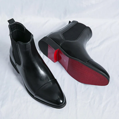 Dario Leather Chelsea Boots