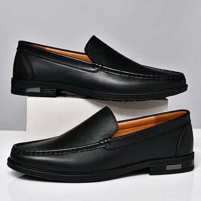 Massimo Luxe Leather Loafers