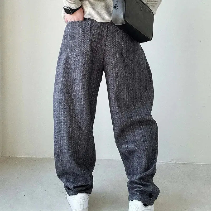 Keaton Wide-Leg Trousers