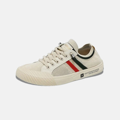 Milan Stripe Knit Sneakers