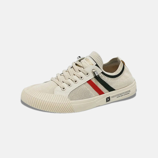 Milan Stripe Knit Sneakers