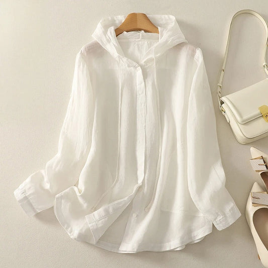 Noa Linen Hoodie