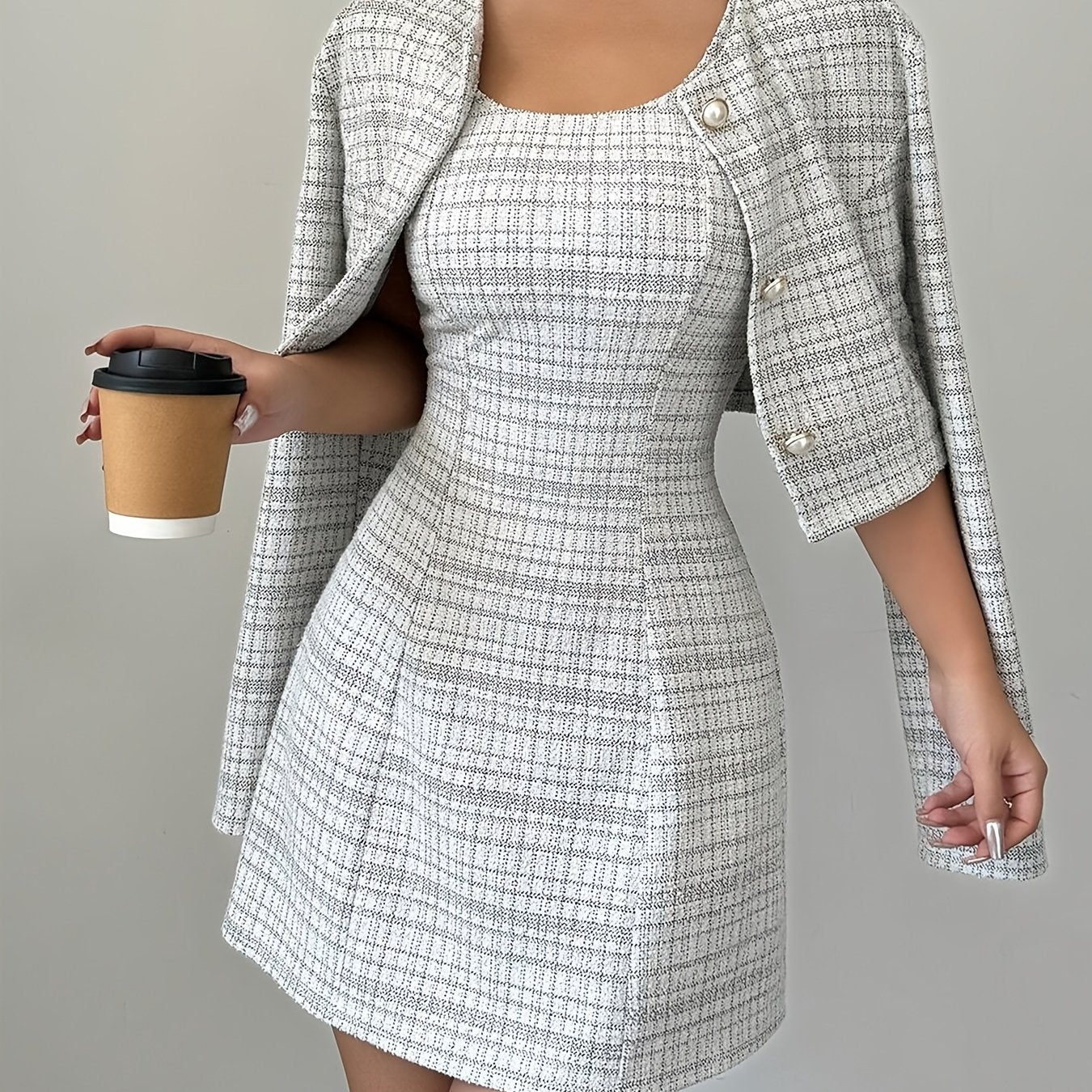 Celine Blazer Stripes Set