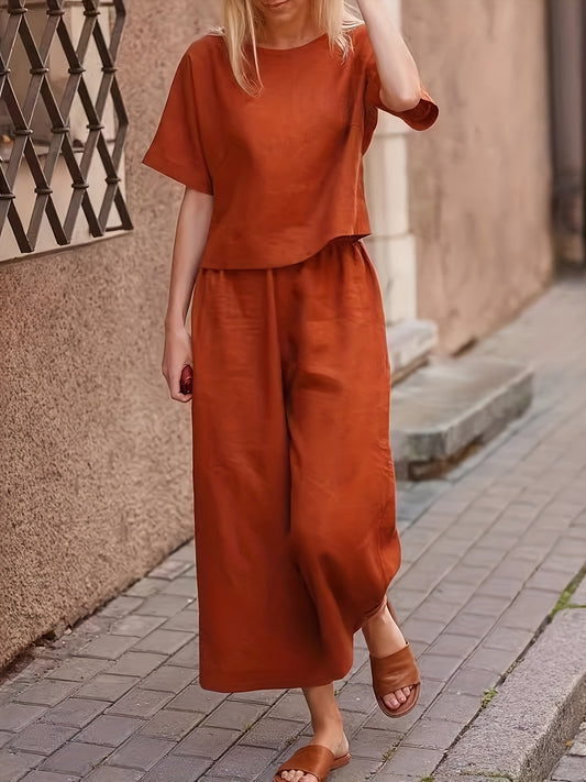 Elaris Wide-Leg Set