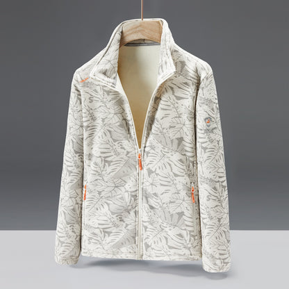 Ember Fleece Mock-Neck Jacket