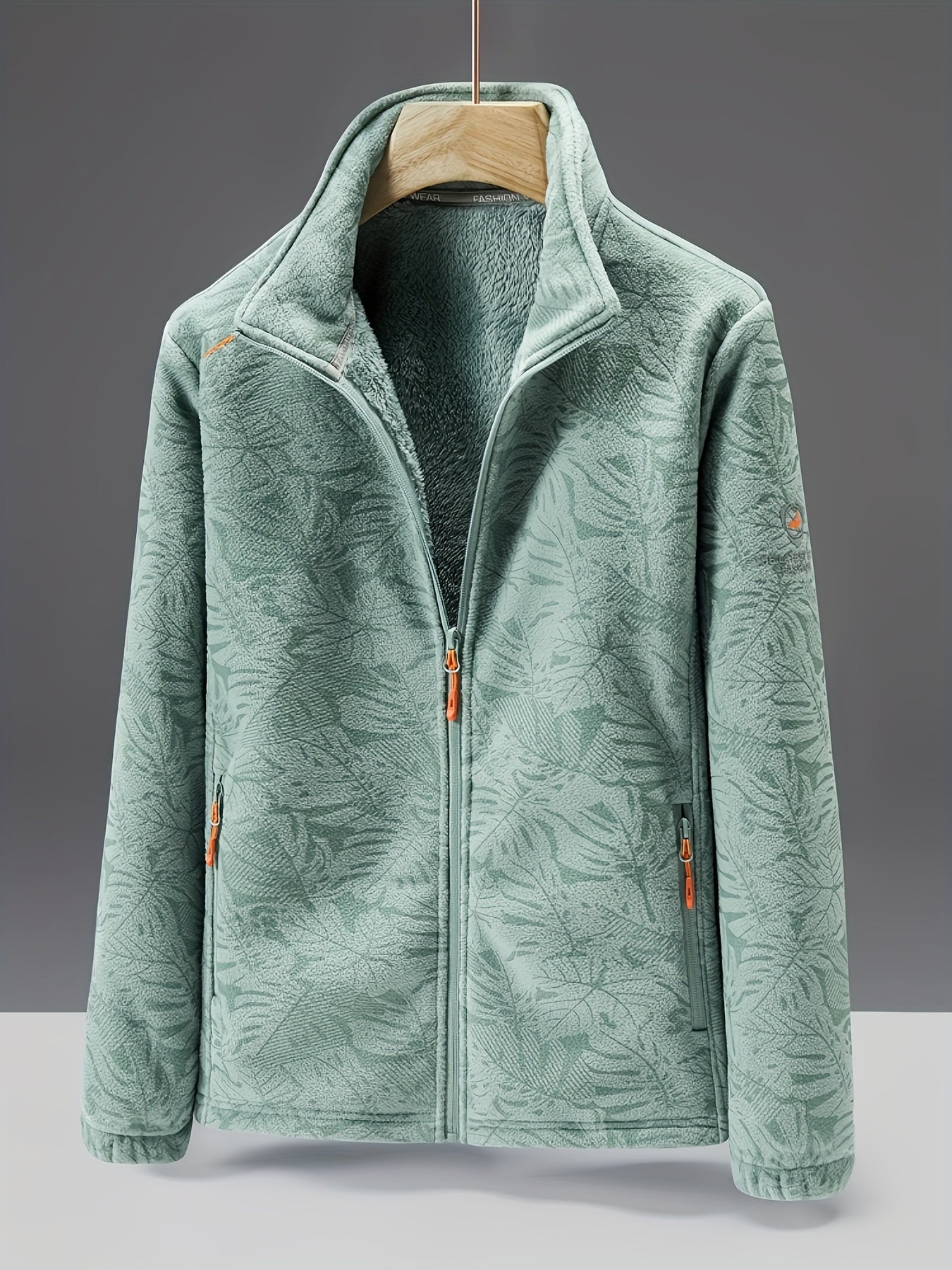Ember Fleece Mock-Neck Jacket