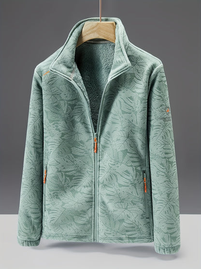 Ember Fleece Mock-Neck Jacket