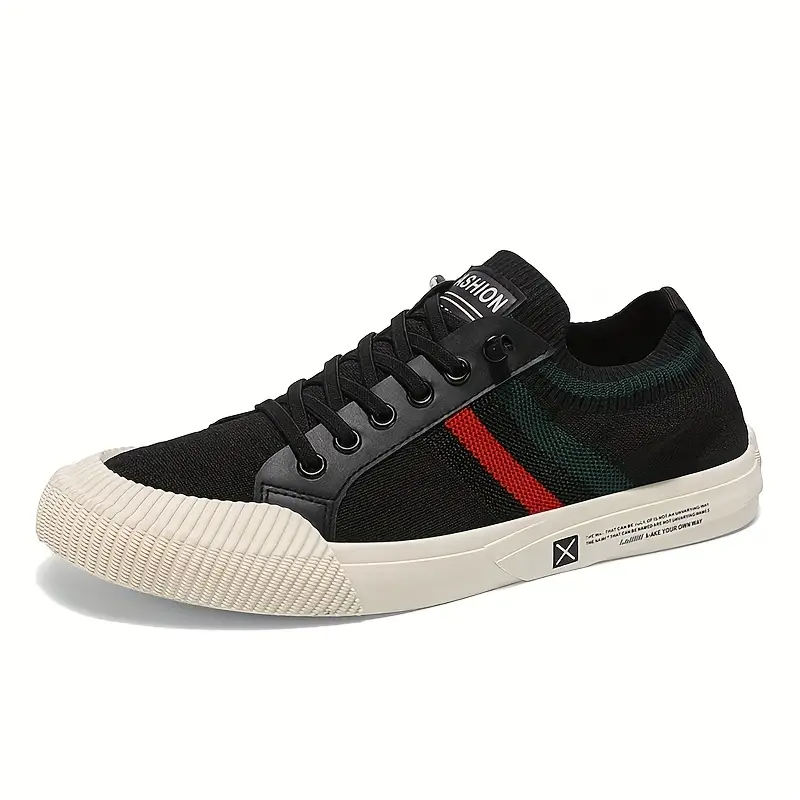 Milan Stripe Knit Sneakers