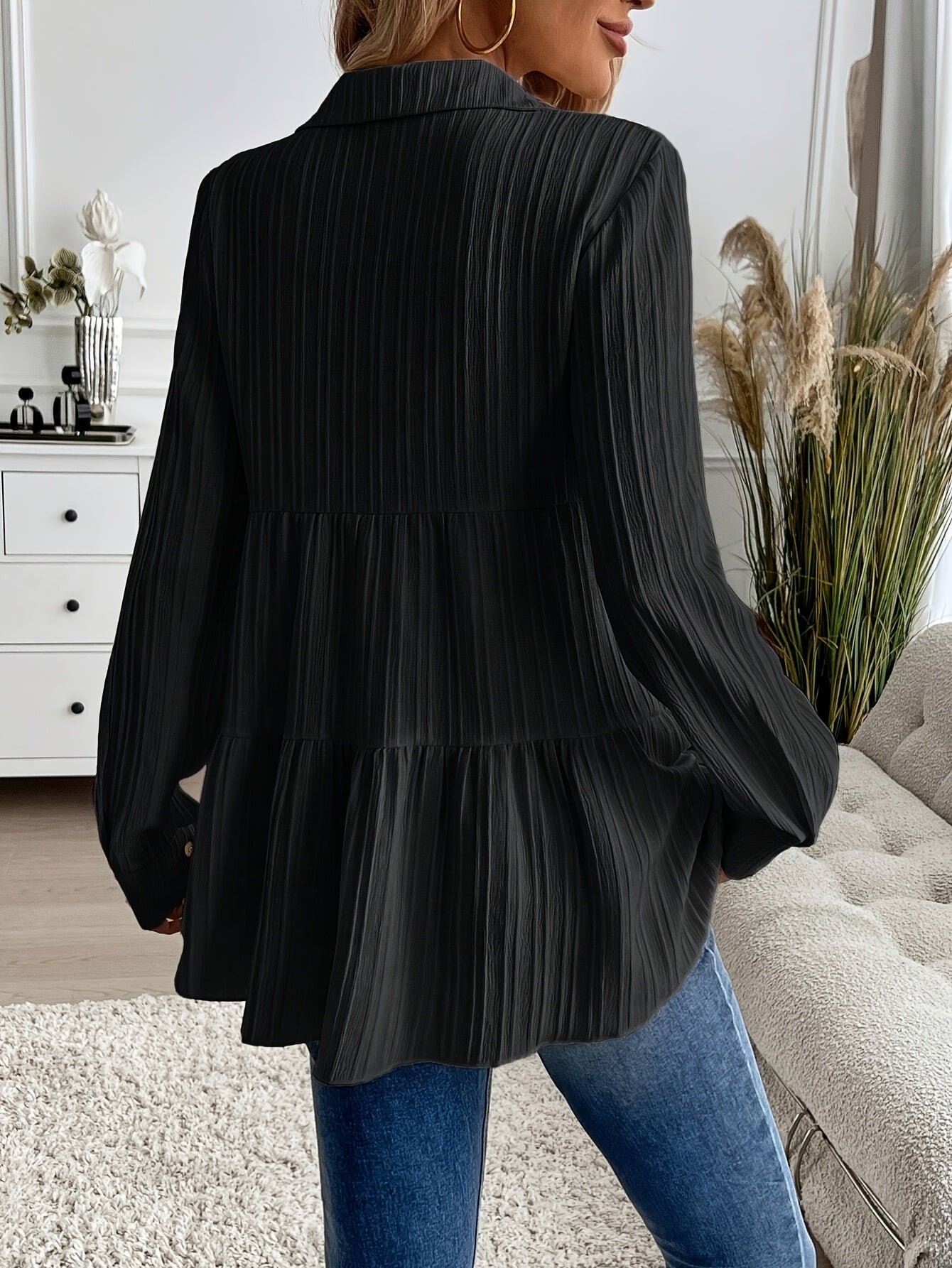 Elora Button Shirt