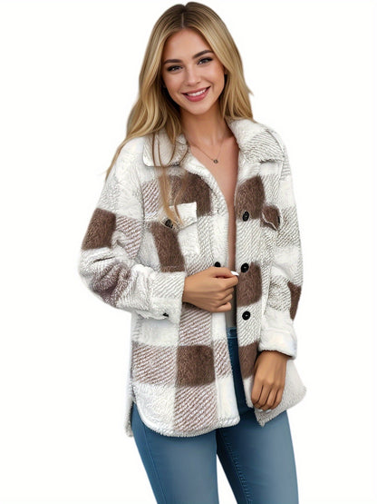 Elegant Knitted Winter Jacket