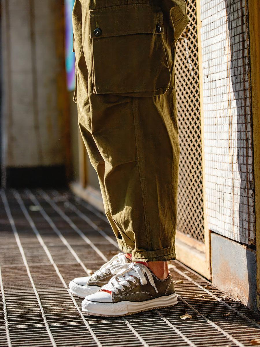 Milo Dissolve Canvas Sneakers