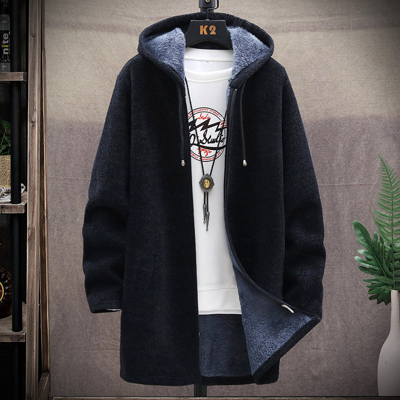 Henry Knit Cotton Hoodie